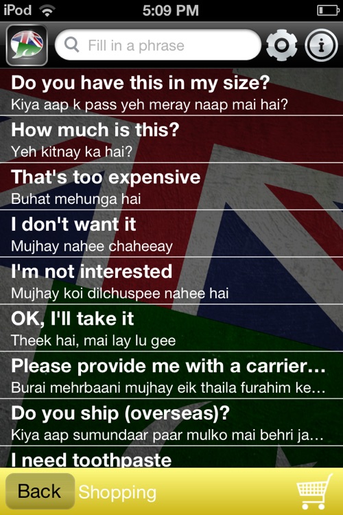 Talk Urdu - Phrasebook for English screenshot-3