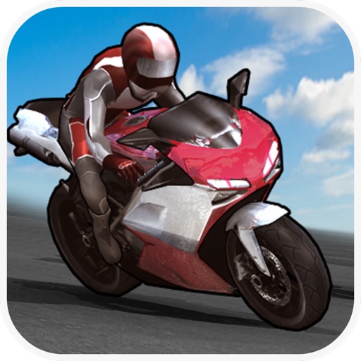 Super Bike Racer Icon