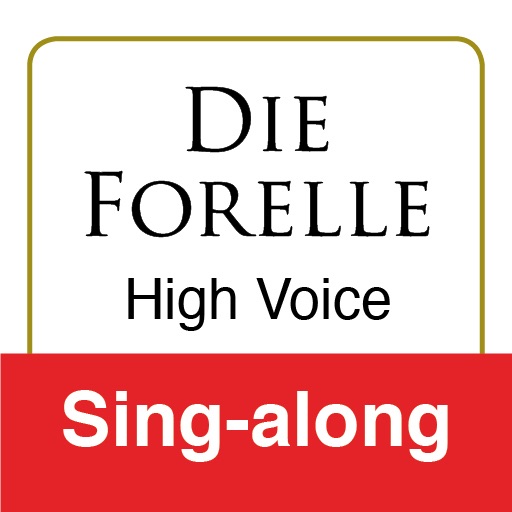 Die Forelle, Schubert (High Voice & Piano - Sing-Along)