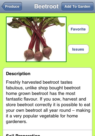 Garden Produce USA Free screenshot 2