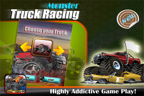 Monster Truck All Extreme Jam & Reckless Racing FREE : Crush Drive Really Big 4X4 Race Trucks screenshot 2