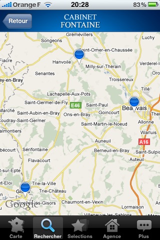 Cabinet Fontaine immobilier Beauvais screenshot 2