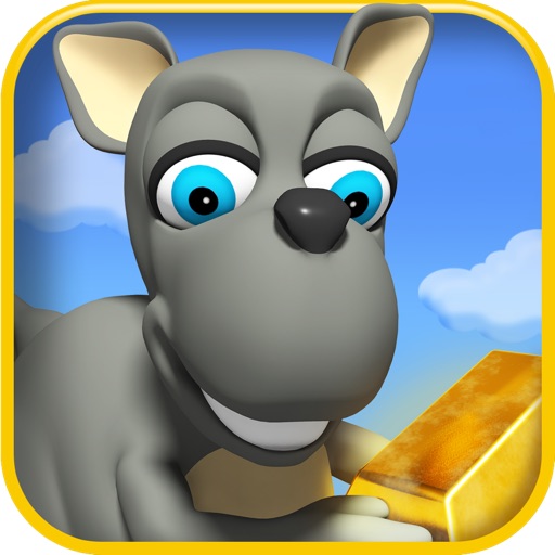 Mega Joey Jump - Fun Kangaroo Gold Maze Game iOS App