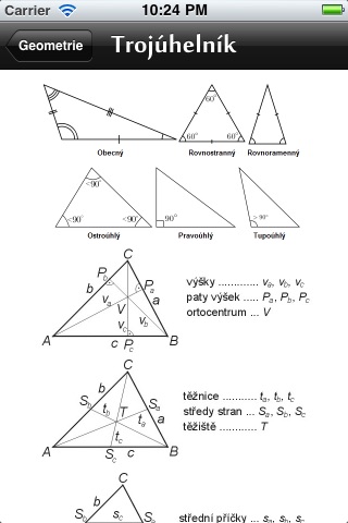 Matematické vzorce screenshot 4