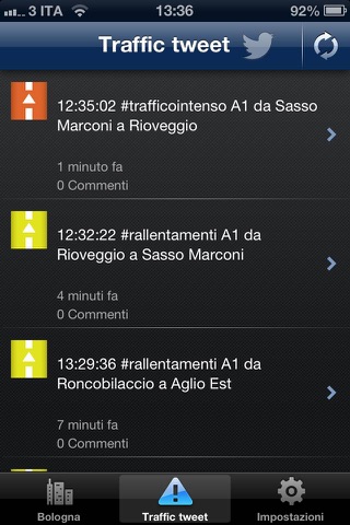 Infoblu Traffic Bologna screenshot 3