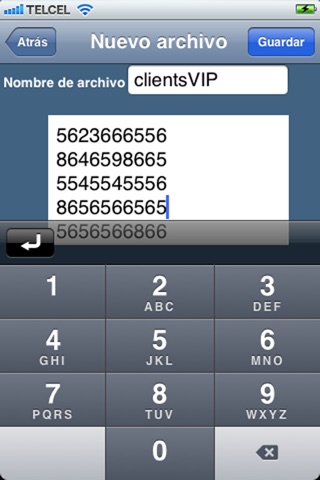 SMS Massive screenshot 3