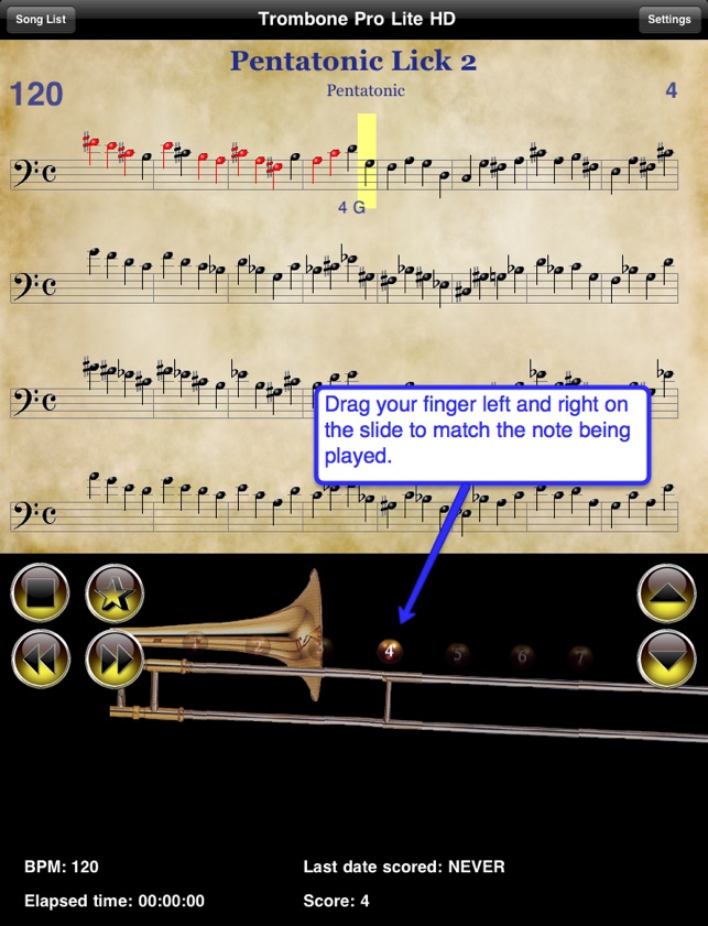Trombone Pro HD Lite(圖3)-速報App