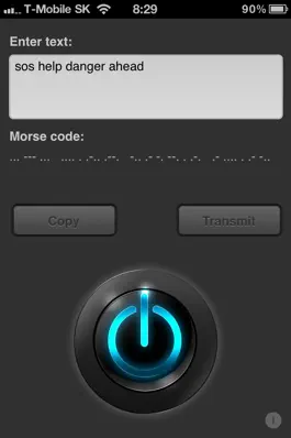 Game screenshot Flashlight+ Morse Code - Transmitter and encoder apk