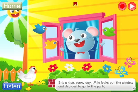 Speech with Milo: Interactive Storybook