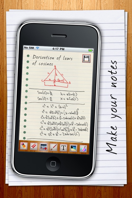 Write & Draw (Notes Taker and Sketchbook for iPhone and iPad)