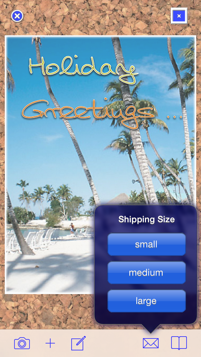 Photos with Label Screenshot
