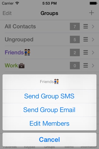 Contacts Group Manager - HachiContact screenshot 2