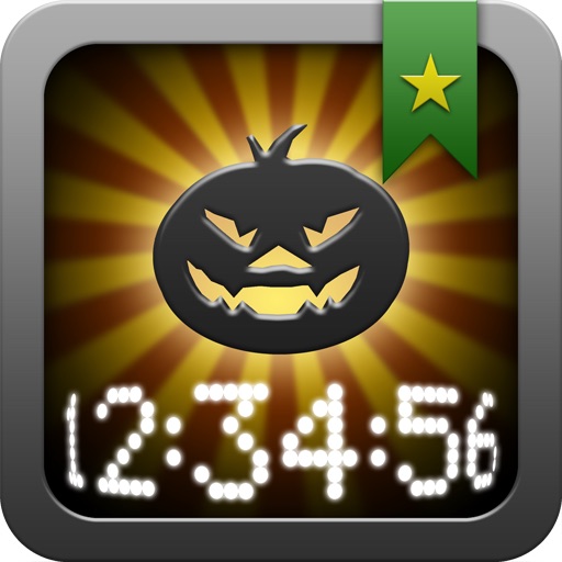3D Clock - Halloween Edition icon