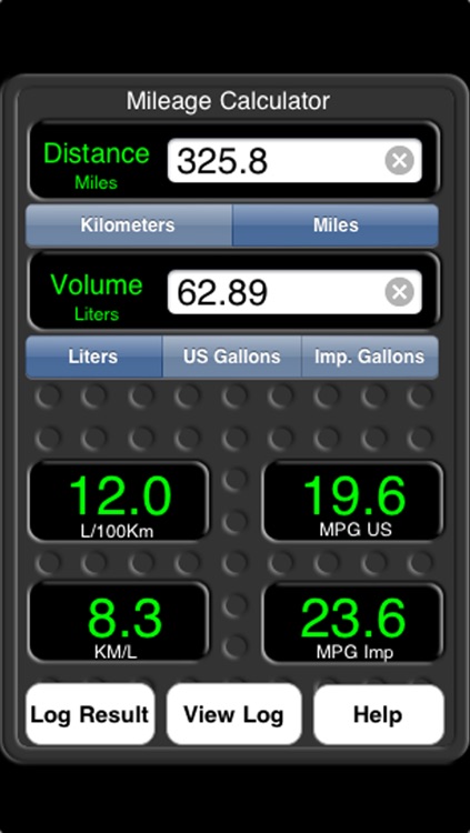 Easy Mileage Calculator