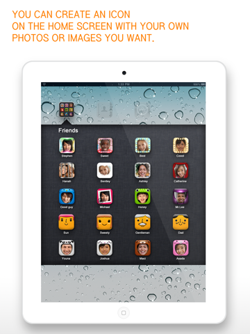 Screenshot #5 pour Contact shortcut photo icon ( iFavorite ) for Home screen