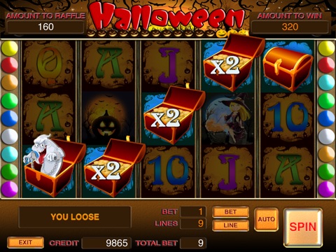 SillyTale Halloween Slots HD screenshot 2