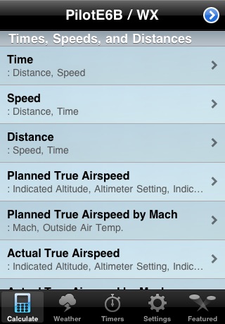 PilotE6B / WX