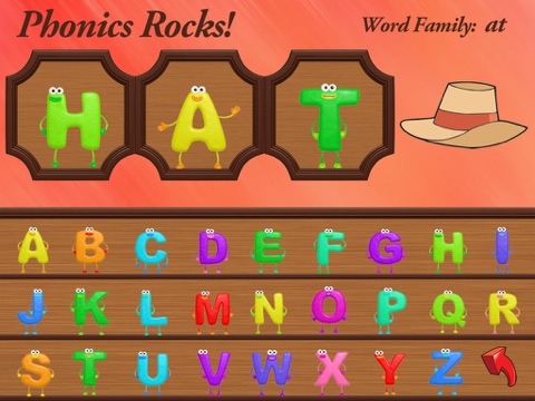 ABC Phonics Rocks! - FREE - for iPad screenshot 2