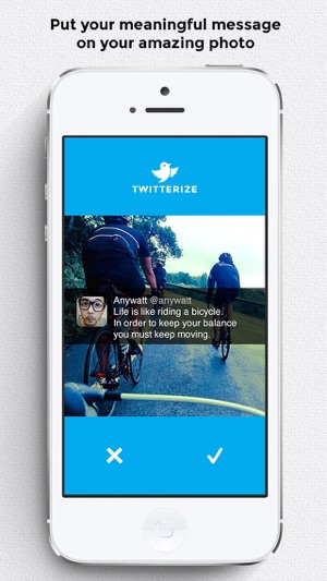 Twitterize Lite : Put words on pictures for Instagram, Twitt(圖2)-速報App