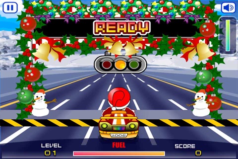 Santa Rush - Car Racing Adventure screenshot 2