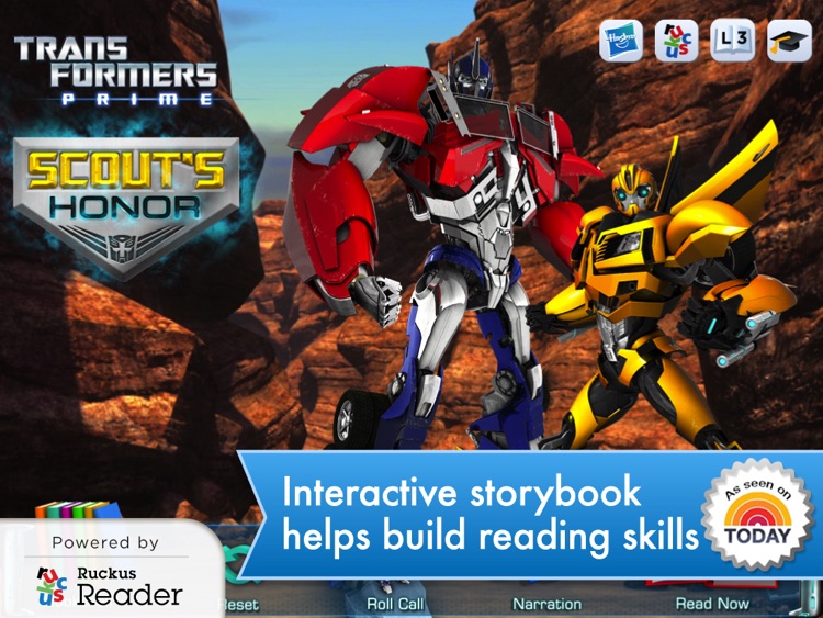 Transformers: Ruckus Reader