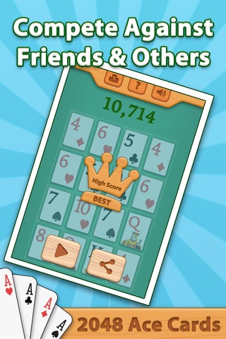 2048 Ace Cards Puzzle screenshot 3