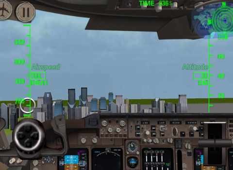3D Airplane flight simulatorのおすすめ画像4