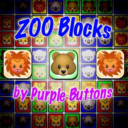 Zoo Blocks by Purple Buttons icon