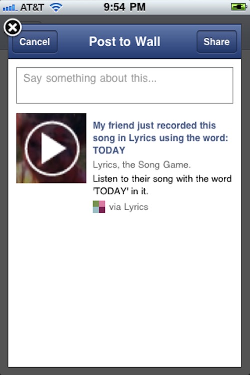 Lyrics Game