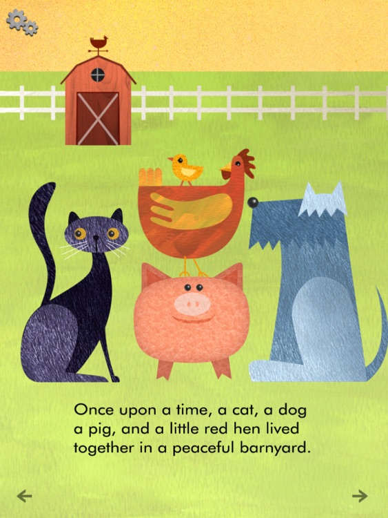 Little Red Hen - Interactive Reader