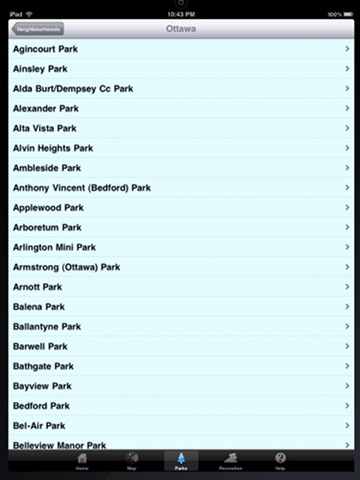 Ottawa Parks and Recreation HD screenshot 3