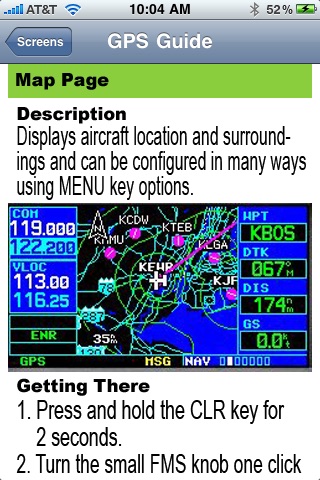 GPS Guide for Garmin 430