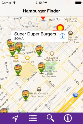 Hamburger Finder screenshot 3