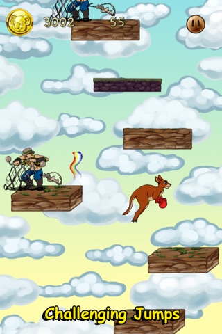 Cute Kangaroo Jump FREE screenshot 3