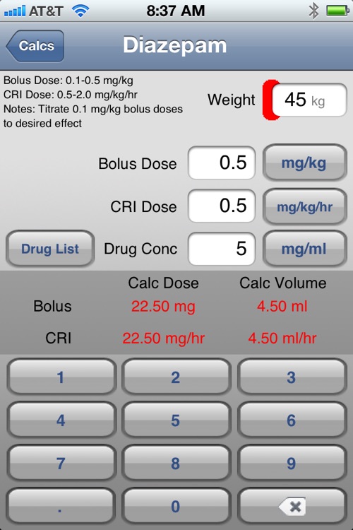VetPDA Calcs