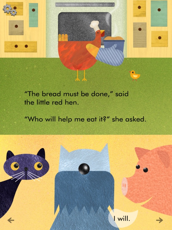 Little Red Hen - Interactive Reader screenshot-4