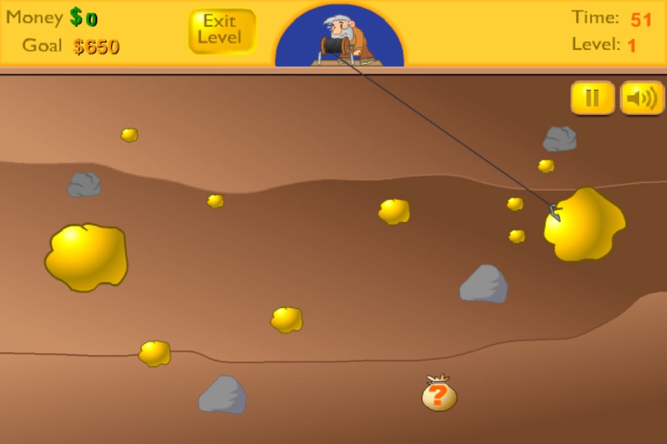 Golden Miner Classic screenshot 2