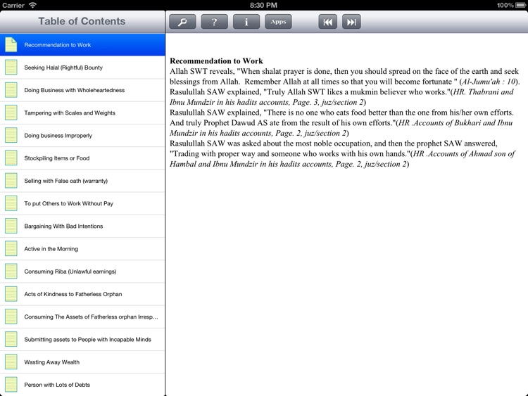 iTaqwa for iPad