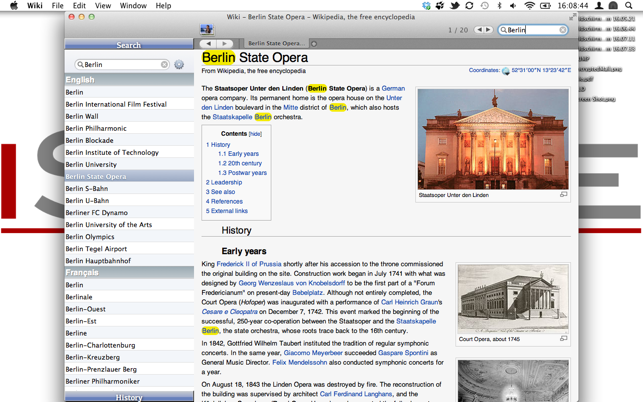 ‎Wiki Reader Screenshot