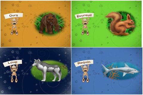 Animaux du zoo : jeux de sons, puzzles et mots pour les enfantsのおすすめ画像1