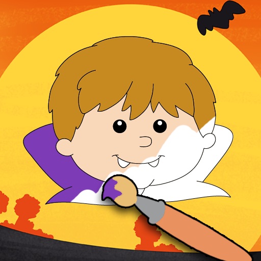 Teo & Bianca Halloween Coloring Book icon