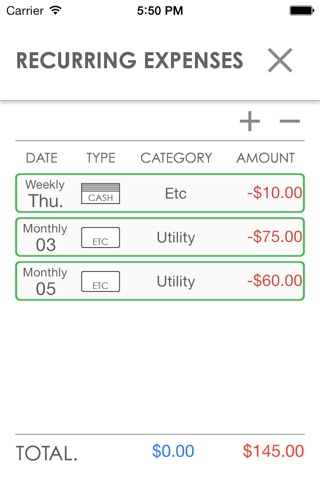 Budget Today - Know your daily balance screenshot 4