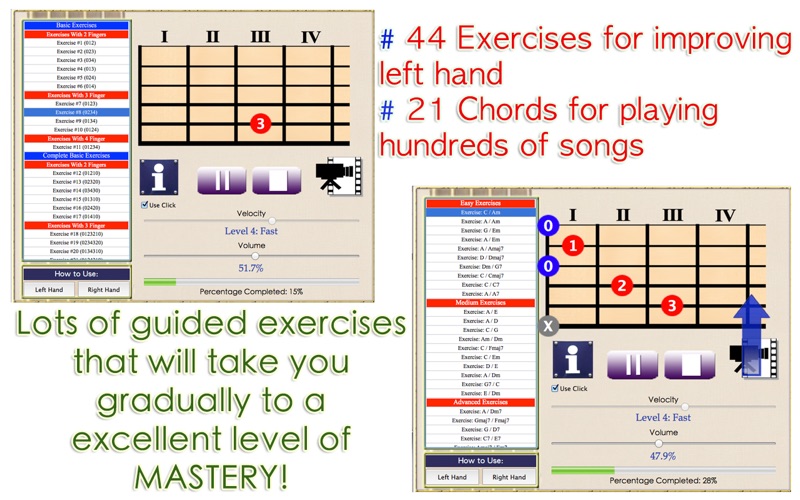 I Learn Guitar Pro - interactive guitar course Screenshot