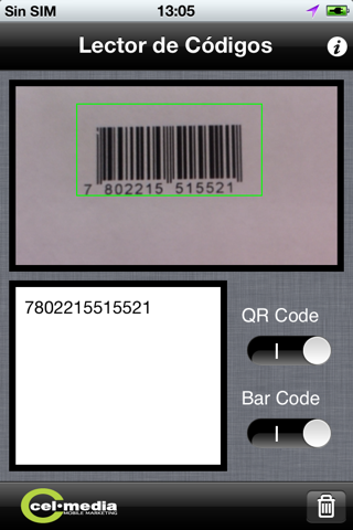 Lector QR Celmedia screenshot 3