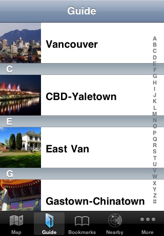 Vancouver Offline Map & Guide screenshot 2