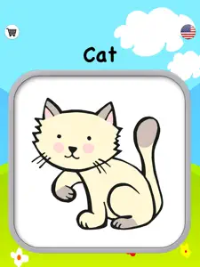 Find an animal: free educational game for kids - have fun and learn languages, HD screenshot #2 for iPad