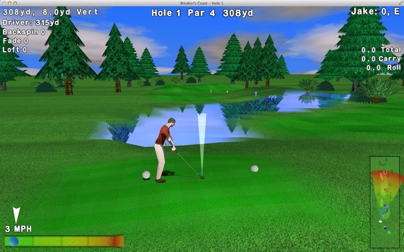gl golf lite iphone screenshot 1