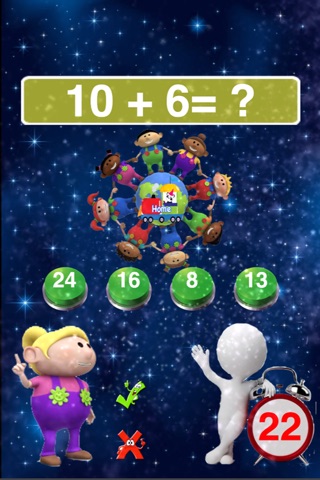 Kids Math Challenge Space Free screenshot 4