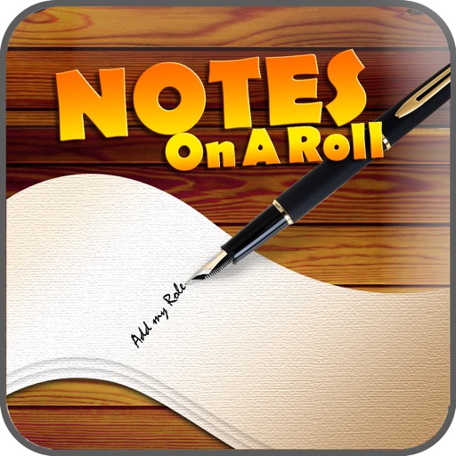 Notes on a Roll icon