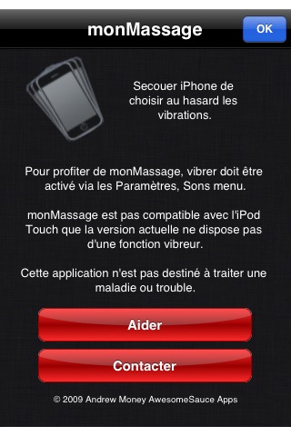 myMassage screenshot 2